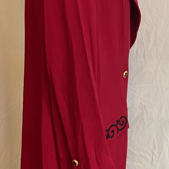 Vintage Kasper ASL women's long jacket size 20 NWT - Picture 5 of 9